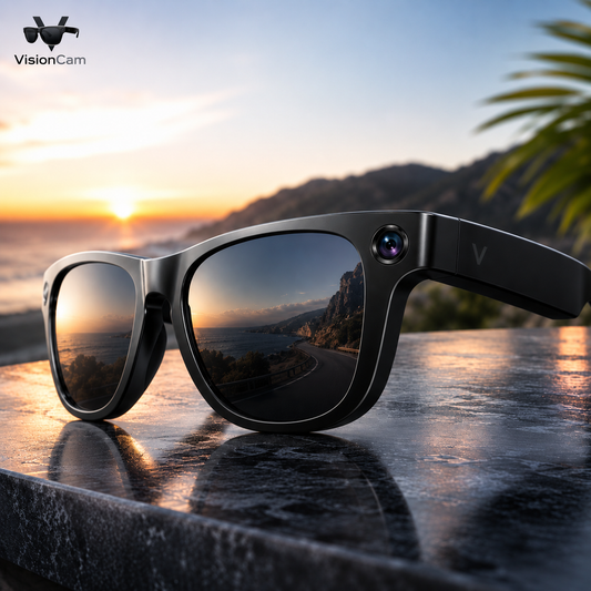 Sunglasses-Black - Gafa inteligente con cámara