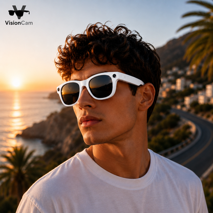 White PhotoChromic - Gafa inteligente con cámara